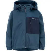 Didriksons Kid's Kaitum Jacket Giacca softshell Bambini (100, blu)