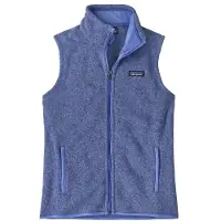 Patagonia Women's Better Sweater Vest Gilet in pile Donna (L, blu)
