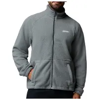 Columbia Timber Crest MTR Fleece Full Zip Giacca in pile Uomo (S, grigio)