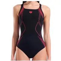 Arena Women's Graphic Swimsuit Swim Pro Back Costume intero Donna (42, variopinto)
