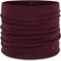 Buff Heavyweight Merino Wool Sciarpa a tubo (One Size, rosso)