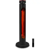 Vonroc Riscaldatore da esterno Panarea - 2000 W - oscillante | telecomando incluso