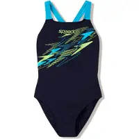 Speedo Women's Medley Logo Medalist One Piece Costume intero Donna (42, blu)