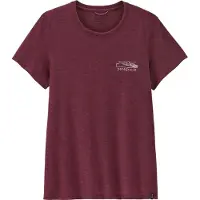 Patagonia Women's Cap Cool Trail Shirt Stratapeaks Maglia funzionale Donna (S, rosso)