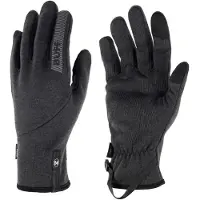Buff Tech Fleece Gloves Guanti (M, nero/grigio)