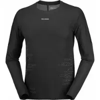 Salomon Sense Aero Long Sleeve Tee GFX Maglia da corsa Uomo (XL, nero)