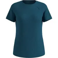 Odlo Women's Essential 365 T-Shirt Crew Neck S/S Maglia funzionale Donna (M, blu)
