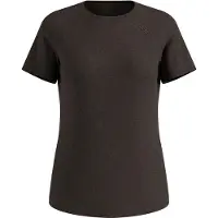 Odlo Women's Essential 365 T-Shirt Crew Neck S/S Maglia funzionale Donna (XL, nero)