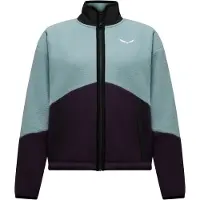 Salewa Women's Fanes Jacket FZ Giacca in pile Donna (42, turchese)