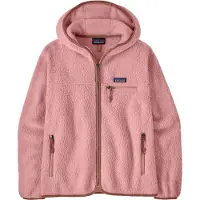 Patagonia - Felpa con cappuccio in Polartec - W's Retro Pile Hoody Fuzzy Mauve per Donne - Taglia L - Viola