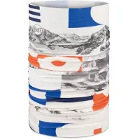 Buff Original Ecostretch Sciarpa a tubo (One Size, bianco/grigio)