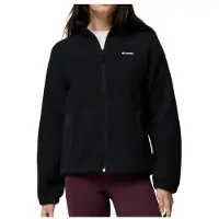 Columbia Women's Timber Meadow MTR Fleece Full Zip Giacca in pile Donna (XL, nero)