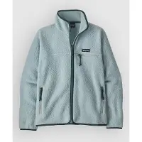 Patagonia Women's Retro Pile Jacket Giacca in pile Donna (XL, grigio/turchese)