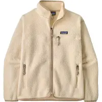 Patagonia - Pile double-face in Polartec - W's Retro Pile Jkt Natural per Donne - Taglia XS - Beige