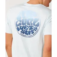 Rip Curl Wettie Passage Icon Tee T-shirt Uomo (S, bianco)