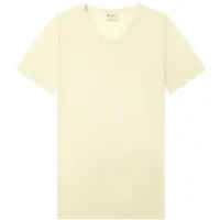 Engel Shirt S/S Maglia merino Uomo (50/52, giallo)