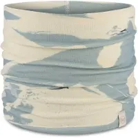 Buff Merino Heavyweight Prints Sciarpa (One Size, beige/grigio)