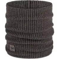 Buff Knitted Neckwarmer Upcycled Thier Sciarpa (One Size, grigio)