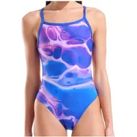 Arena Women's Earth Swimsuit Challenge Back Costume intero Donna (36, variopinto)