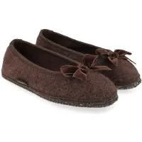 Haflinger Women's Fiocco Pantofole Donna (38, marrone)