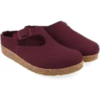 Haflinger Women's Grizzly Sharon Pantofole Donna (38, rosso)