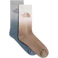 The North Face Everyday Crew Sock Dip Dye 2-Pack Calze casual Uomo (L, marrone)