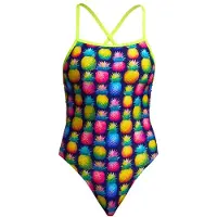 Funkita Women's Tie Me Tight One Piece Costume intero Donna (34, variopinto)