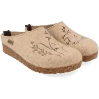 Haflinger Women's Grizzly Meadow Pantofole Donna (40, beige)