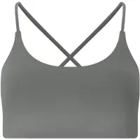 Athlecia Women's Emarri Sports Bra Reggiseno sportivo Donna (XS, grigio)