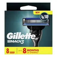 Gillette Mach3 8 lame — Testine di Ricambio
