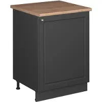 Vicco Mobile lavello cucina Fame-Line Oro-antracite rustico/Antracite 60 cm, Model 63409