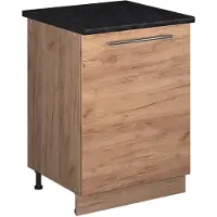 Vicco Mobile lavello cucina Fame-Line Rovere dorato/Rovere dorato 60 cm, Model 63388
