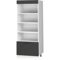 Vicco Scaffale da cucina Fame-Line Grigio scuro/Bianco 60 cm, Model 62218