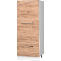 Vicco Dispensa da cucina Fame-Line Rovere dorato/Bianco 60 cm, Model 62643