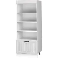 Vicco Scaffale da cucina Fame-Line Bianco rustico/Bianco 60 cm, Model 62222