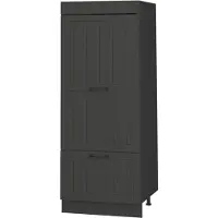 Vicco Dispensa da cucina Fame-Line Grigio scuro/Antracite 60 cm, Model 62654