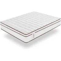 Moonia - Materasso ibrido con molle insacchettate e strato in memory foam, altezza 30 cm, dimensioni 150x190 cm