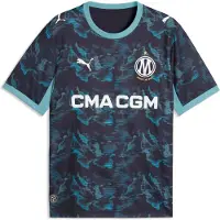 Puma Maglia trikot 'OM Away Replica' navy / azzurro / bianco
