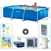 Intex Piscina fuori terra rettangolare - 260x160x65 cm - composta da 5 elementi, modello S157