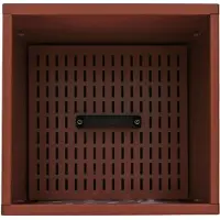 Mendler Contenitore per pellet MCW-Q30 Ranken, contenitore per pellet e altri prodotti (ad es. mangime per animali), con piedini a rotelle, 64x36x36 cm ~ color rame