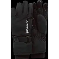 Didriksons Kid's Biggles Gloves Guanti Bambini (8-10 Years, nero)