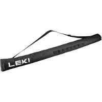 LEKI Nordic Walking Pole Bag Borsa (140 cm, nero/bianco)