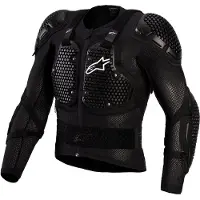 Alpinestars Giacca Protettiva Bionic Action V3 Black White, Taglia: XL