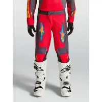 Alpinestars Pantaloni Fluid Hunt Ragazzo 2027 Fire Red Graystone Hot Coral, Taglia: 22