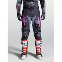 Alpinestars Pantaloni Racer Lone 2027 Gray Camo Purple, Taglia: 28