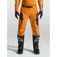 Alpinestars Pantaloni Racer Amber 2027 Orange Gold Deep Blue, Taglia: 30