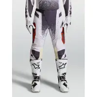 Alpinestars Pantaloni Techstar Swan 2027 Light Lilac Dark Gray Red Fluo, Taglia: 42
