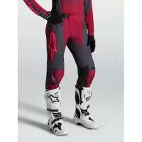 Alpinestars Pantaloni Stella Techstar Swan 2027 Crimson Dark Gray Rouge Red, Taglia: 28