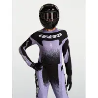 Alpinestars Maglia Stella Techstar Swan 2027 Light Violet Black
