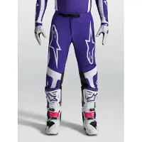 Alpinestars Pantaloni Supertech Vesta 2027 Deep Blue White, Taglia: 42